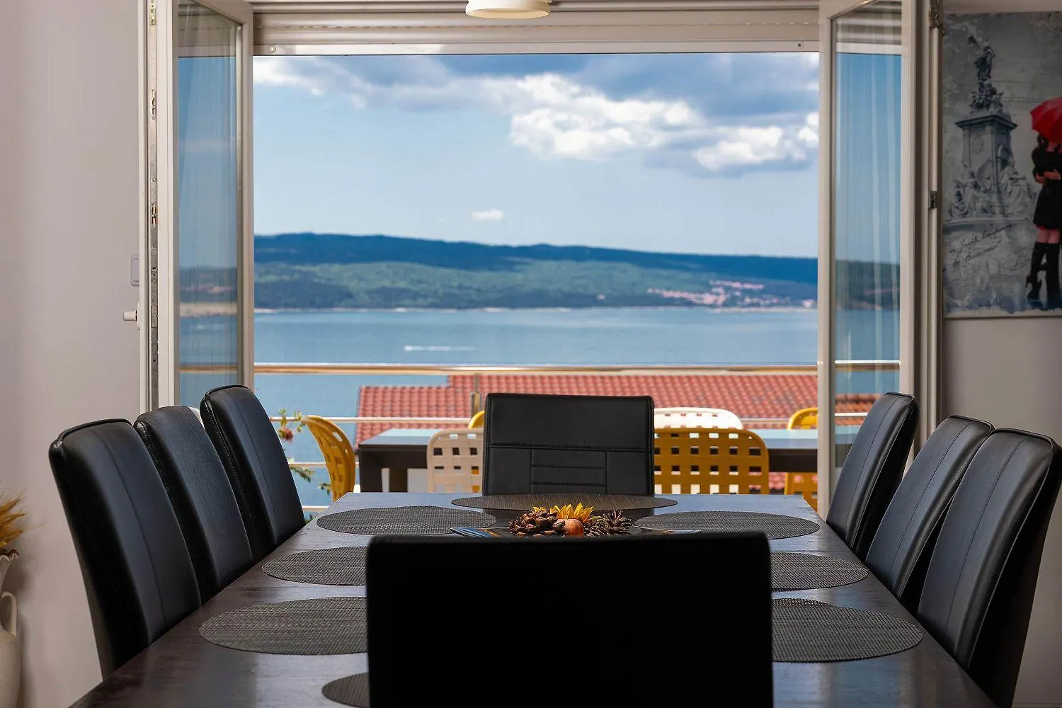 Traumhaftes Penthouse Nur 400 Meter Zum Strand Mit Meerblick, Pool, Spielplatz, Grill Dramalj Apartment