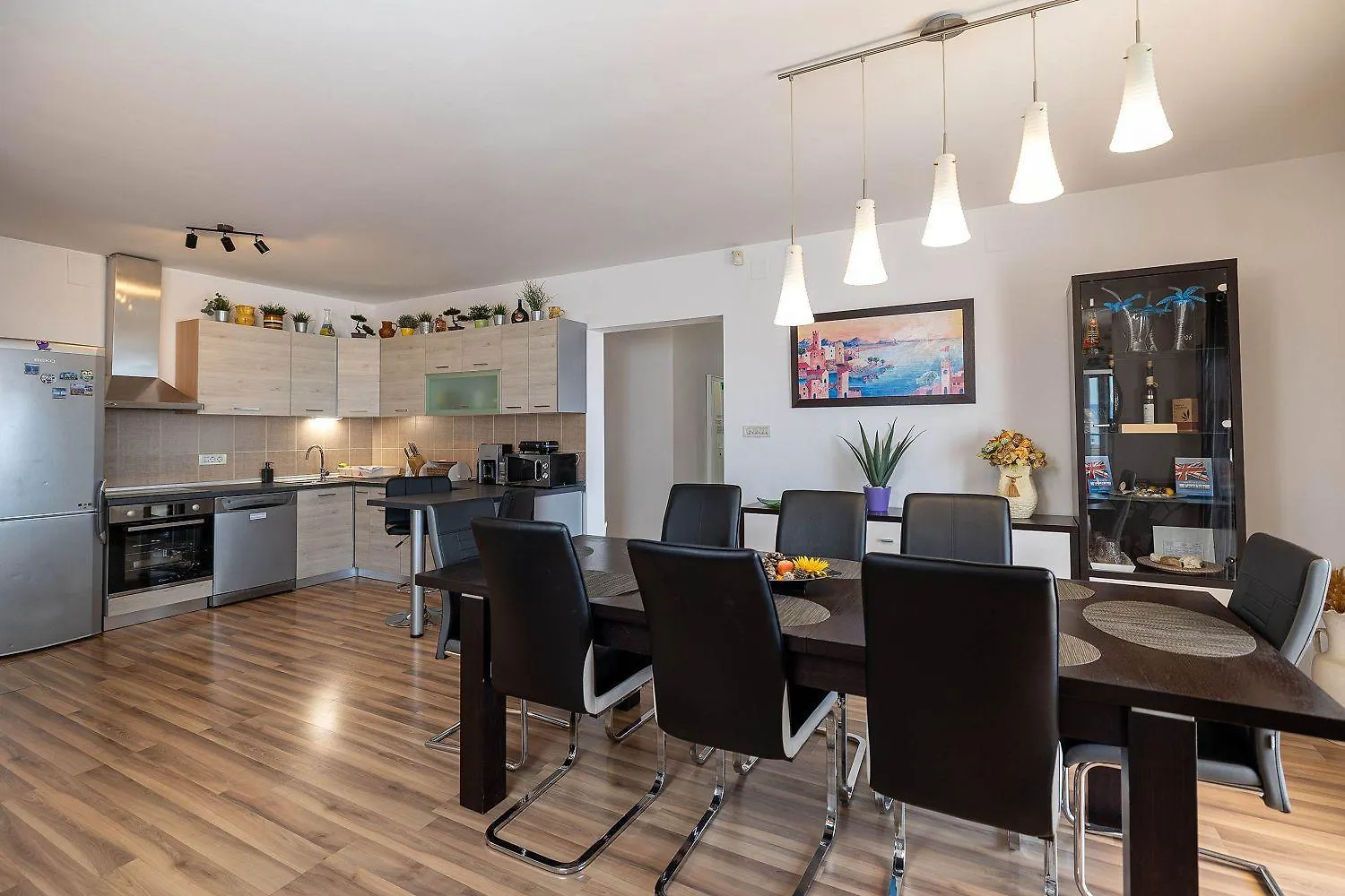 Traumhaftes Penthouse Nur 400 Meter Zum Strand Mit Meerblick, Pool, Spielplatz, Grill Dramalj Apartment